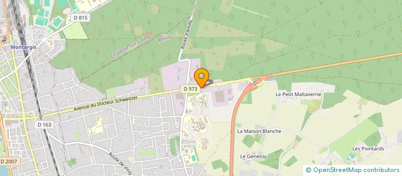 localisation de l'entreprise MONSIEUR HABIBULLAH FAIZI à AMILLY