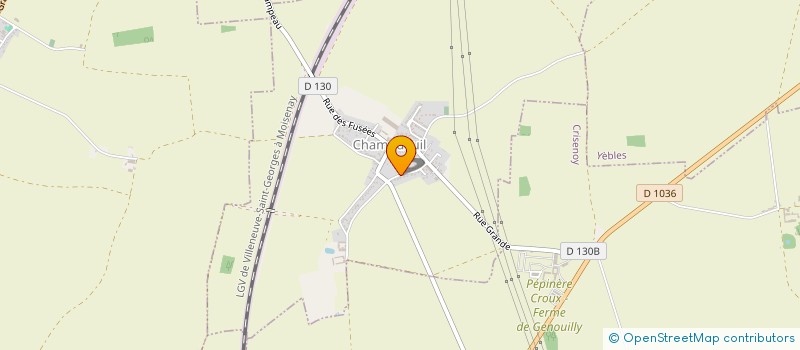 localisation de l'entreprise MONSIEUR HABID BOUZEMAME  GRETZ-ARMAINVILLIERS