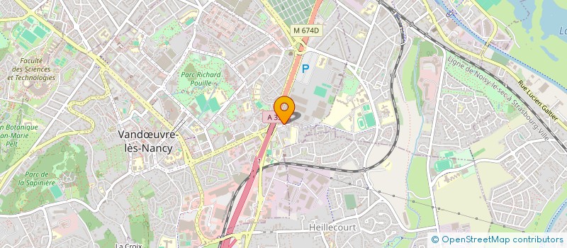 localisation de l'entreprise MONSIEUR HABIL KAYA  VANDUVRE-LES-NANCY