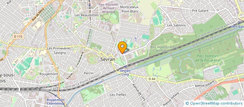 localisation de l'entreprise MONSIEUR HABILTAN GANENDIRAN  SEVRAN