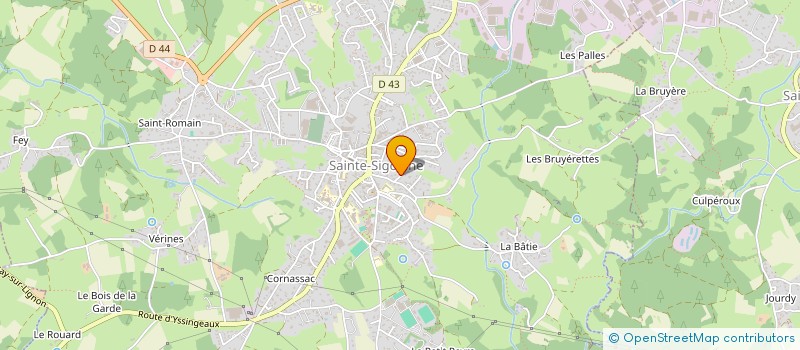 localisation de l'entreprise MONSIEUR HABIP DEMIR  SAINTE-SIGOLENE