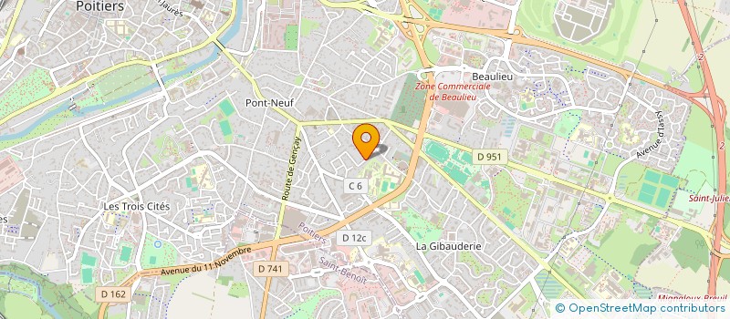 localisation de l'entreprise MONSIEUR HABTAMU DEMISSIE à BUXEROLLES
