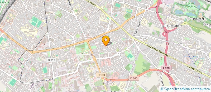 localisation de l'entreprise MONSIEUR HABTOM ABRAHA à ANGERS