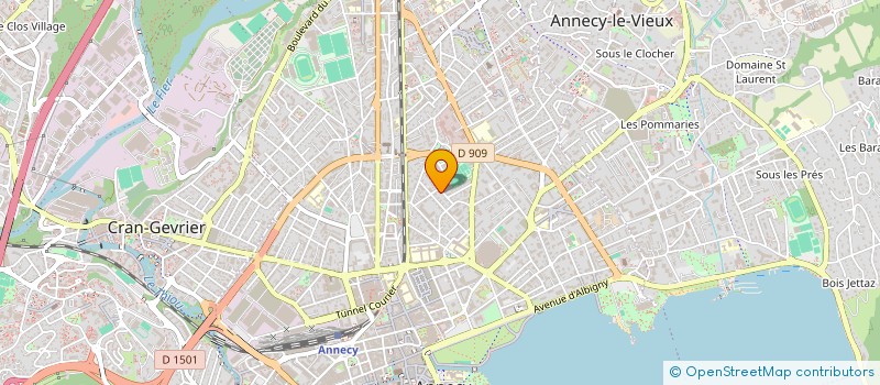 localisation de l'entreprise MONSIEUR HABTOM HABTEZGI  ANNECY