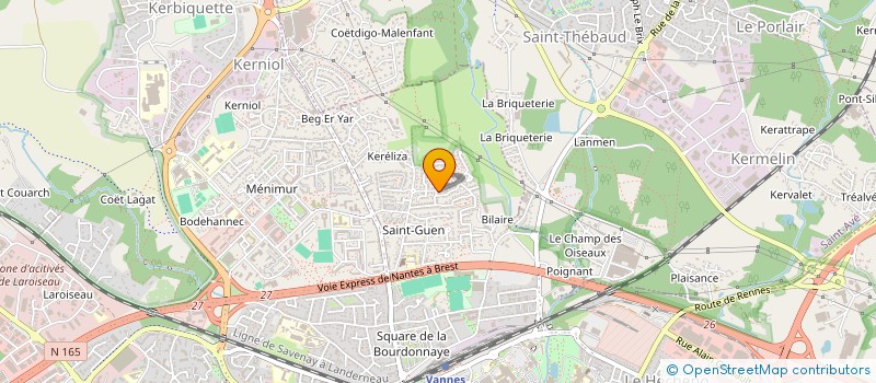 localisation de l'entreprise MONSIEUR HABU COULIBALY à VANNES