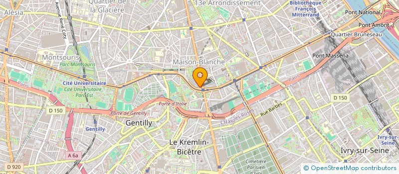 localisation de l'entreprise MONSIEUR HACEN BOUDHIB  PARIS