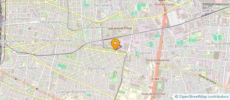 localisation de l'entreprise MONSIEUR HACEN BOUTERAA  LYON