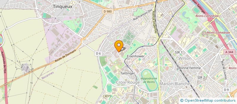 localisation de l'entreprise MONSIEUR HACEN MEDJAHED  REIMS