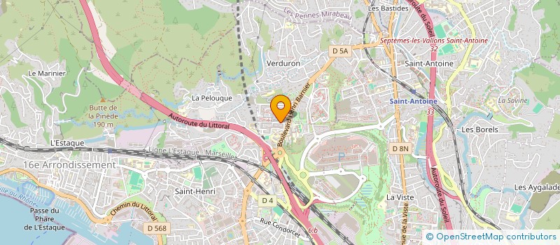 localisation de l'entreprise MONSIEUR HACENE AGUENI à MARSEILLE