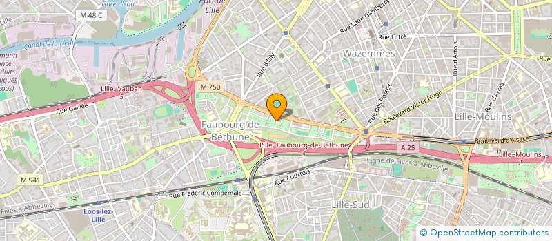 localisation de l'entreprise MONSIEUR HACENE AIDROUS à LILLE