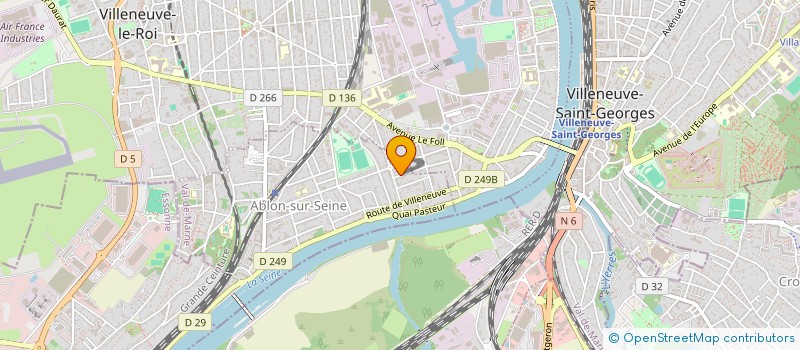 localisation de l'entreprise MONSIEUR HACENE AITMEDDOUR  ABLON-SUR-SEINE