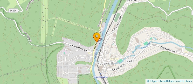 localisation de l'entreprise MONSIEUR HACENE ALLALOU  NOUZONVILLE