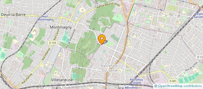 localisation de l'entreprise MONSIEUR HACENE ANIS OUSSAIDENE à PIERREFITTE-SUR-SEINE