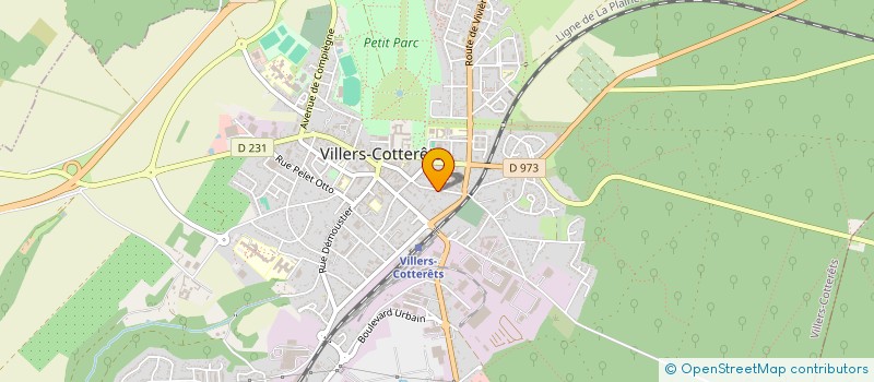 localisation de l'entreprise MONSIEUR HACENE ARBOUCHE  VILLERS-COTTERETS