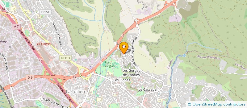 localisation de l'entreprise MONSIEUR HACENE ATOUT  VITROLLES