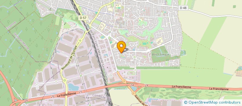 localisation de l'entreprise MONSIEUR HACENE BAKLI  COMBS-LA-VILLE