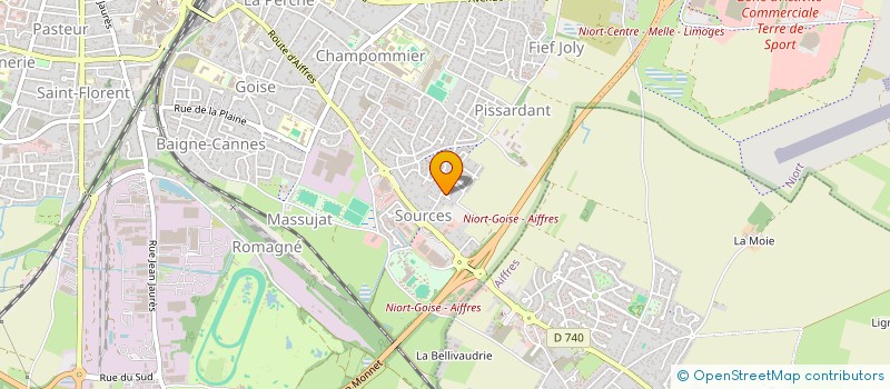 localisation de l'entreprise MONSIEUR HACENE BEDJAOUI à NIORT