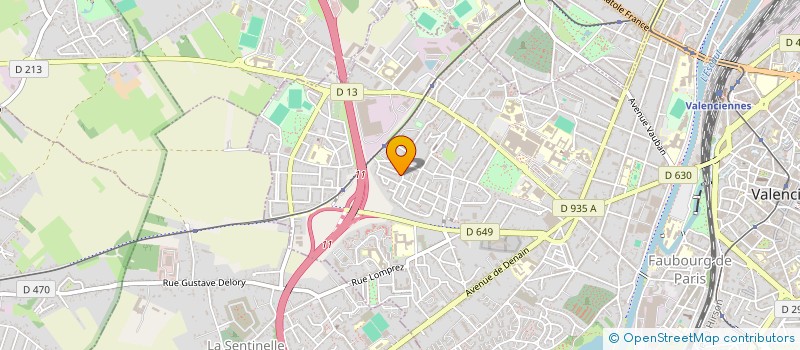 localisation de l'entreprise MONSIEUR HACENE BELKEBIR  VALENCIENNES