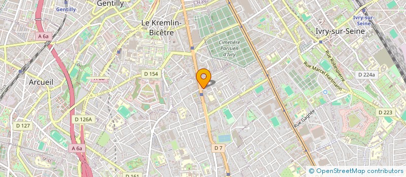 localisation de l'entreprise MONSIEUR HACENE BENALLAL  VILLEJUIF