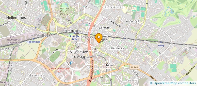 localisation de l'entreprise MONSIEUR HACENE BESSEGHIR à VILLENEUVE-D'ASCQ