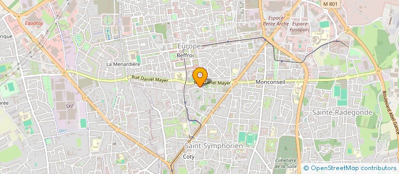 localisation de l'entreprise MONSIEUR HACENE BIRDOUZ  TOURS