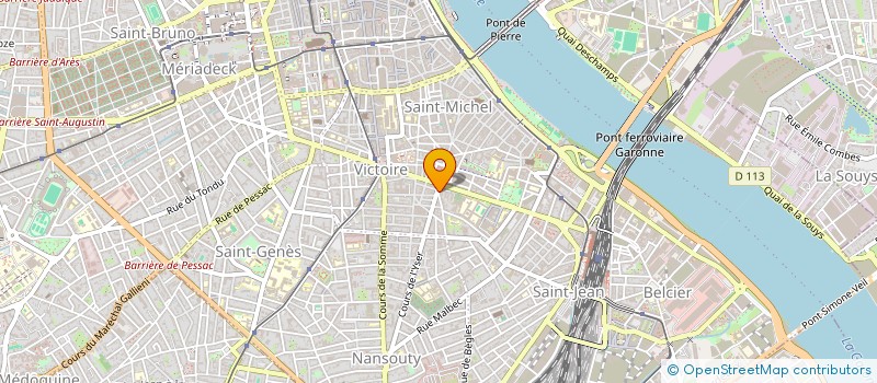 localisation de l'entreprise MONSIEUR HACENE BOURNAS  BORDEAUX