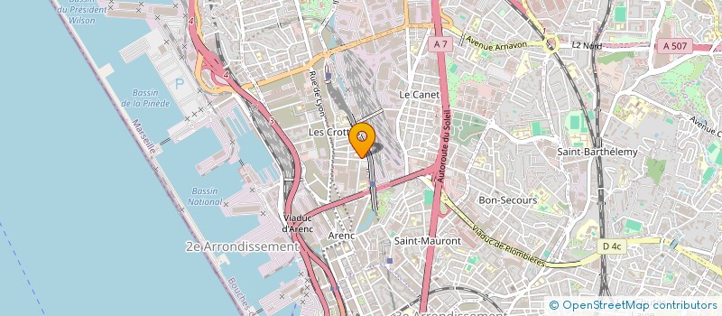 localisation de l'entreprise MONSIEUR HACENE BOUZAIA  MARSEILLE