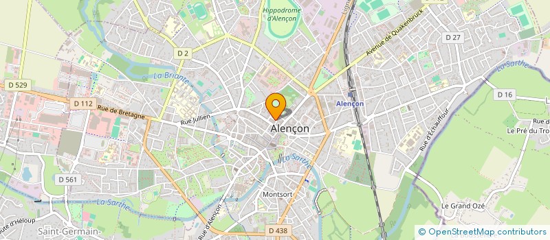 localisation de l'entreprise MONSIEUR HACENE FERAG à ALENCON