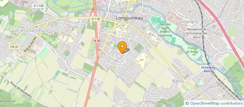 localisation de l'entreprise MONSIEUR HACENE GUERRIB à LONGJUMEAU
