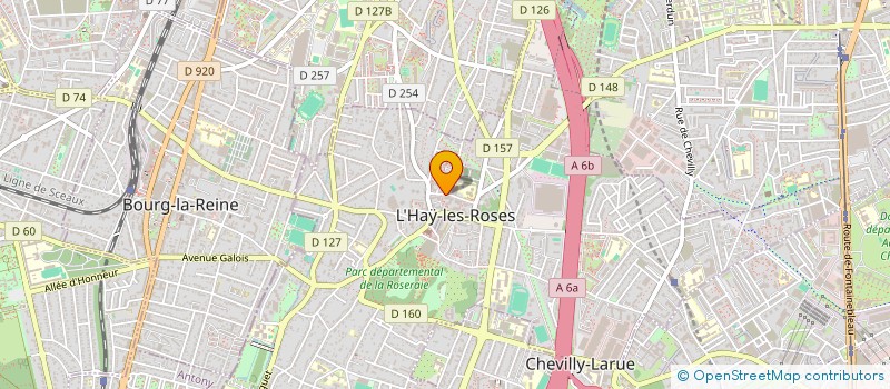 localisation de l'entreprise MONSIEUR HACENE GUERZIZ  L'HAY-LES-ROSES