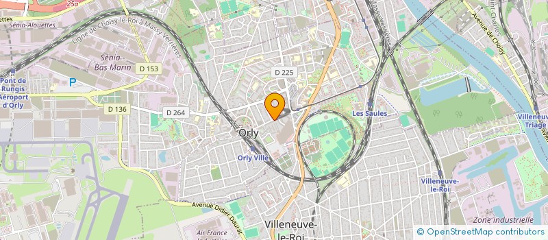 localisation de l'entreprise MONSIEUR HACENE HAMIZI à ORLY
