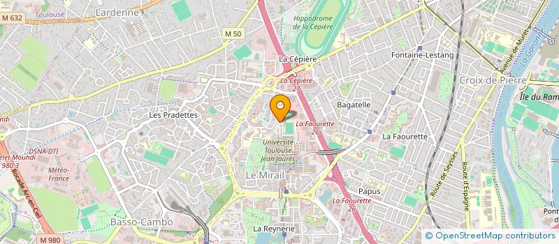 localisation de l'entreprise MONSIEUR HACENE LAFI  TOULOUSE