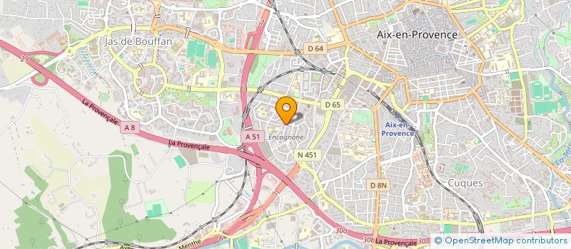 localisation de l'entreprise MONSIEUR HACENE LAKHEL à AIX-EN-PROVENCE