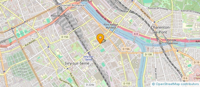 localisation de l'entreprise MONSIEUR HACENE MENAD  IVRY-SUR-SEINE