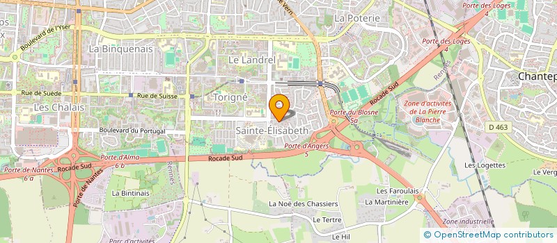 localisation de l'entreprise MONSIEUR HACENE MESBAH à RENNES