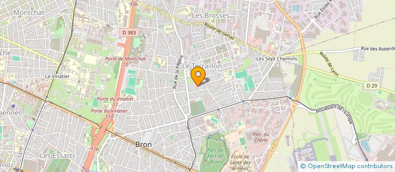 localisation de l'entreprise MONSIEUR HACENE MESSALTI  BRON