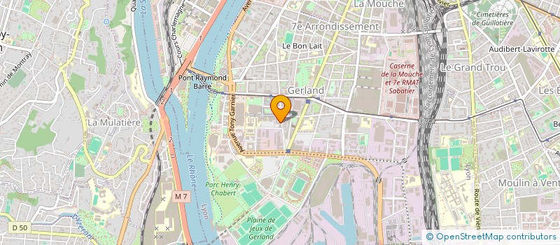 localisation de l'entreprise MONSIEUR HACENE MESSIRE  LYON