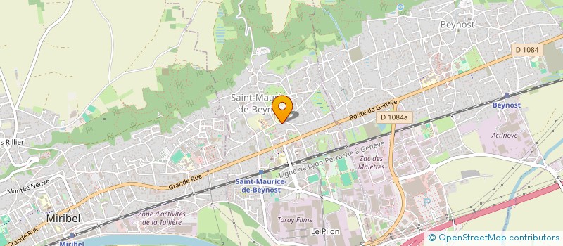localisation de l'entreprise MONSIEUR HACENE OULD MOHAMED à SAINT-MAURICE-DE-BEYNOST