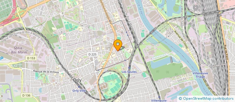 localisation de l'entreprise MONSIEUR HACENE SAAL  ORLY