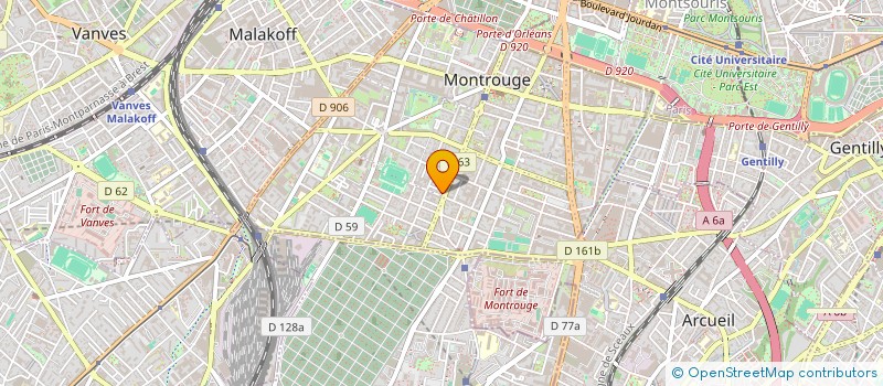 localisation de l'entreprise MONSIEUR HACENE SI AHMED  MONTROUGE