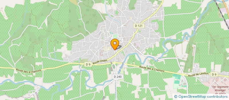 localisation de l'entreprise MONSIEUR HACENE SOUKI  LAUDUN-L'ARDOISE