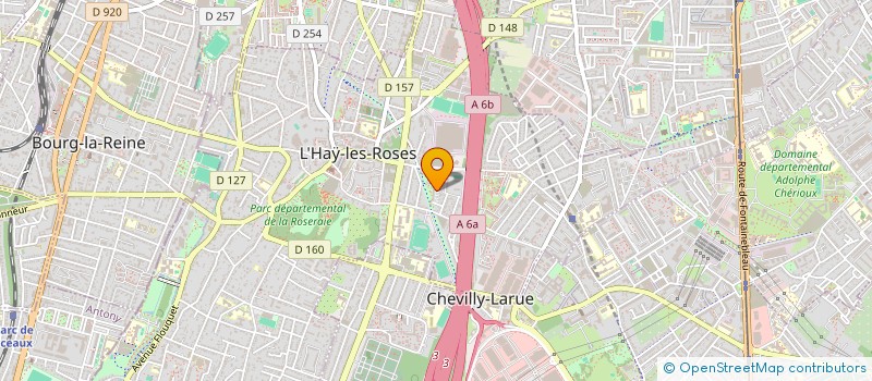 localisation de l'entreprise MONSIEUR HACENE TIBOURTINE  L'HAY-LES-ROSES