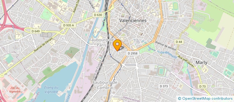 localisation de l'entreprise MONSIEUR HACENE YAHIAOUI à VALENCIENNES