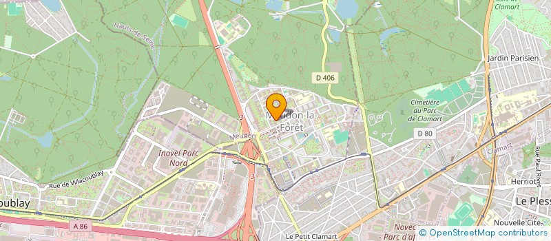 localisation de l'entreprise MONSIEUR HACENE YAHIAOUI  MEUDON