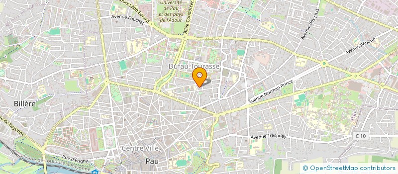 localisation de l'entreprise MONSIEUR HACHEM ALAOUI CHRIFI à PAU