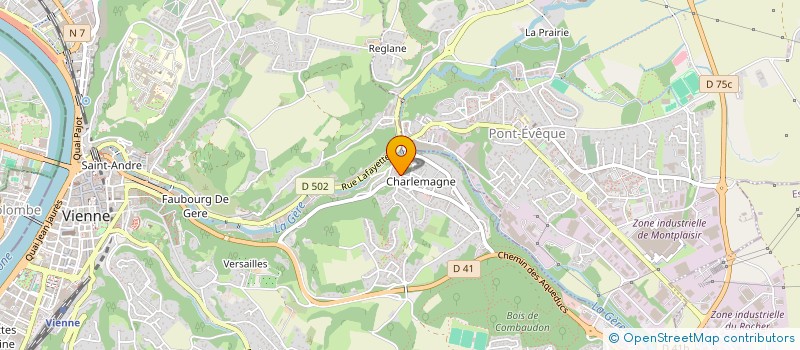 localisation de l'entreprise MONSIEUR HACHEM OMRI à VIENNE