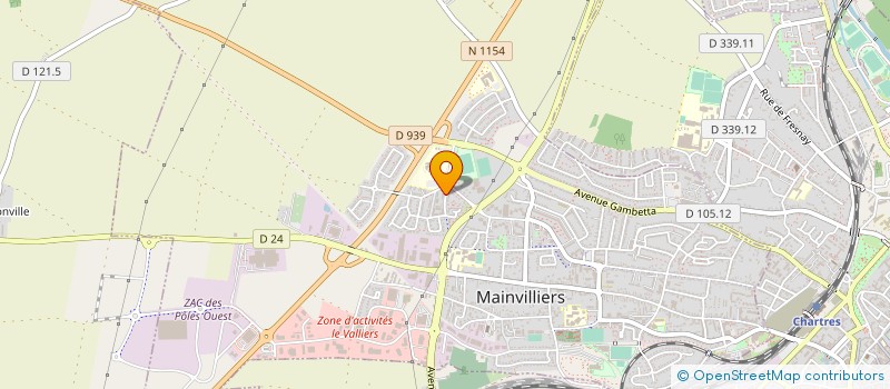 localisation de l'entreprise MONSIEUR HACHEM SISBANE à MAINVILLIERS