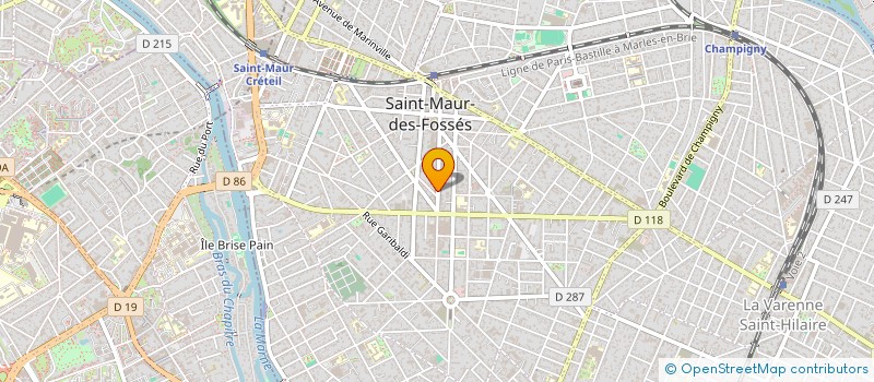 localisation de l'entreprise MONSIEUR HACHEMI BELAIDI à SAINT-MAUR-DES-FOSSES