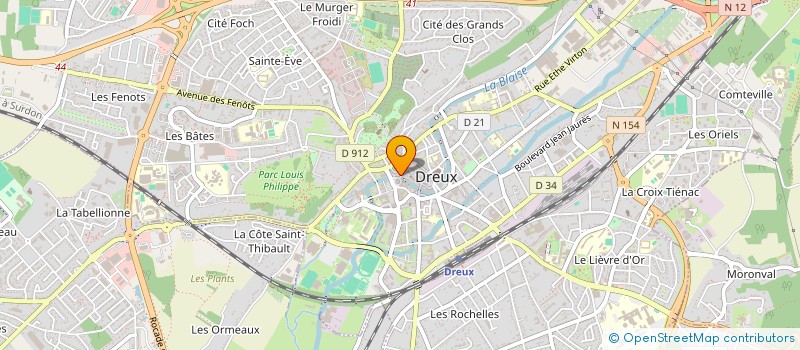 localisation de l'entreprise MONSIEUR HACHEMI BENZERROUK à DREUX