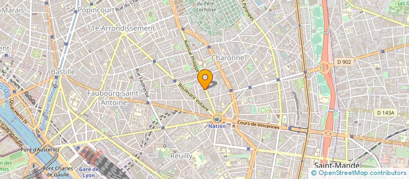 localisation de l'entreprise MONSIEUR HACHEMI BOURAOUI à PARIS